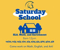 Saturday school Flyer